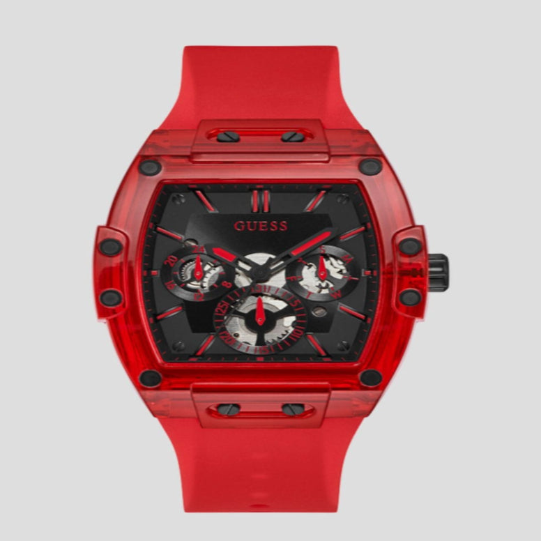 ° ° RELOJ MULTIFUNCION ROJO Guess ° °