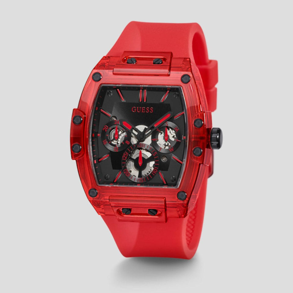 ° ° RELOJ MULTIFUNCION ROJO Guess ° °