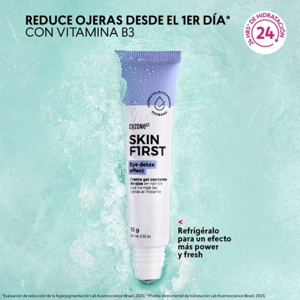° ° CONTORNO DE OJOS EYE DETOX Cyzone  ° °