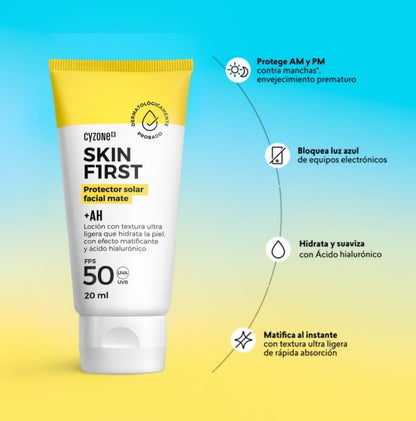 ° ° PROTECTOR SOLAR FACIAL MATE Cyzone  ° °